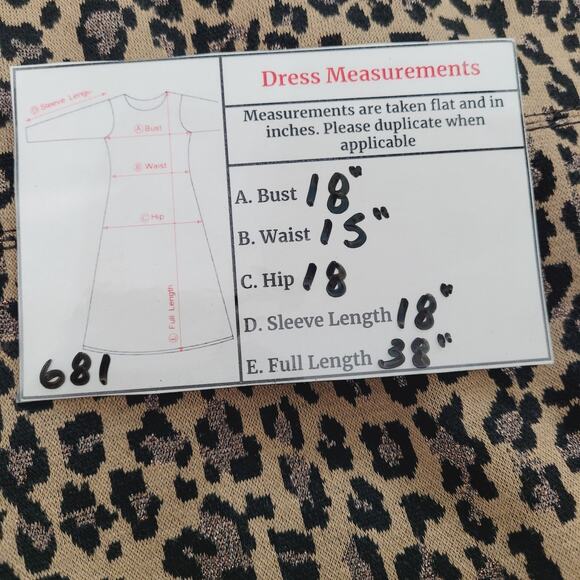 Antonio Melani Womens Leopard Print Lined Sparkle Knee Length Sheath Dress Sz 6 - Picture 9 of 9